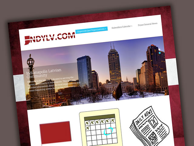 indylv.com website home page